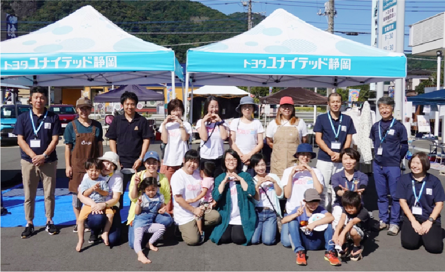 スポンサー企業との交流